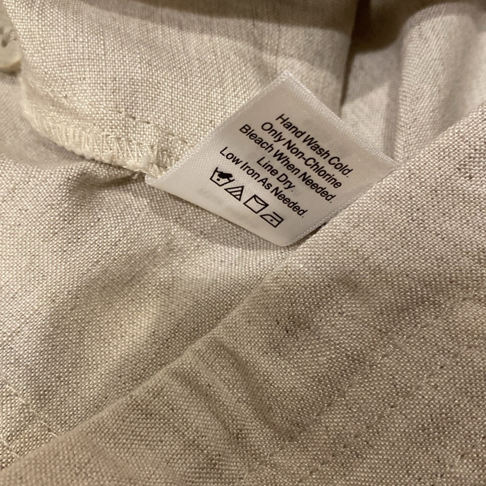 Coldwater Creek Cream Straight Leg Pants - Picture 6 of 9